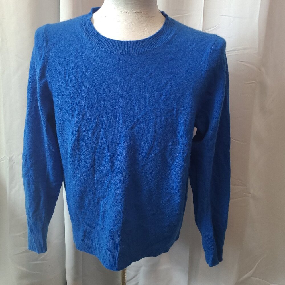 Men's J. Crew L/S crewneck cashmere sweater - L - Blue